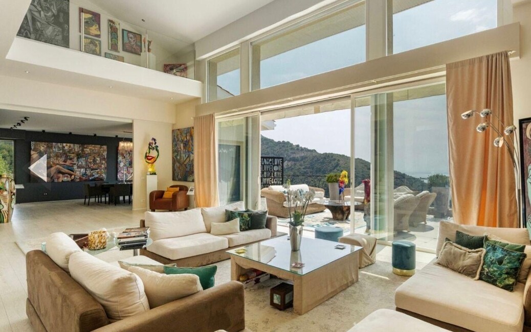 SAINT LAURENT D'EZE - Villa Vue Mer Panoramique - 5