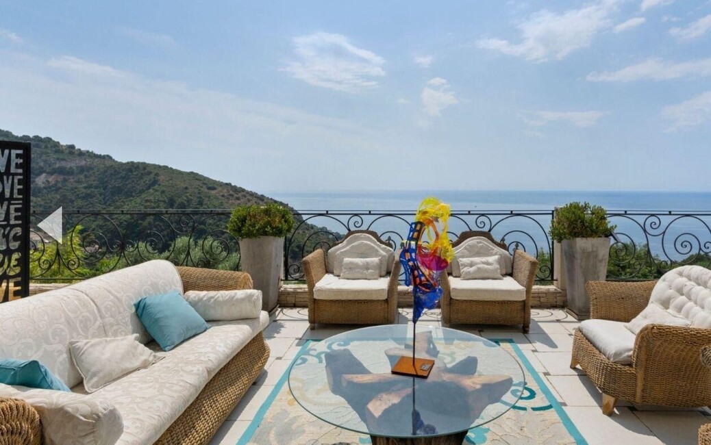 SAINT LAURENT D'EZE - Villa Vue Mer Panoramique - 4