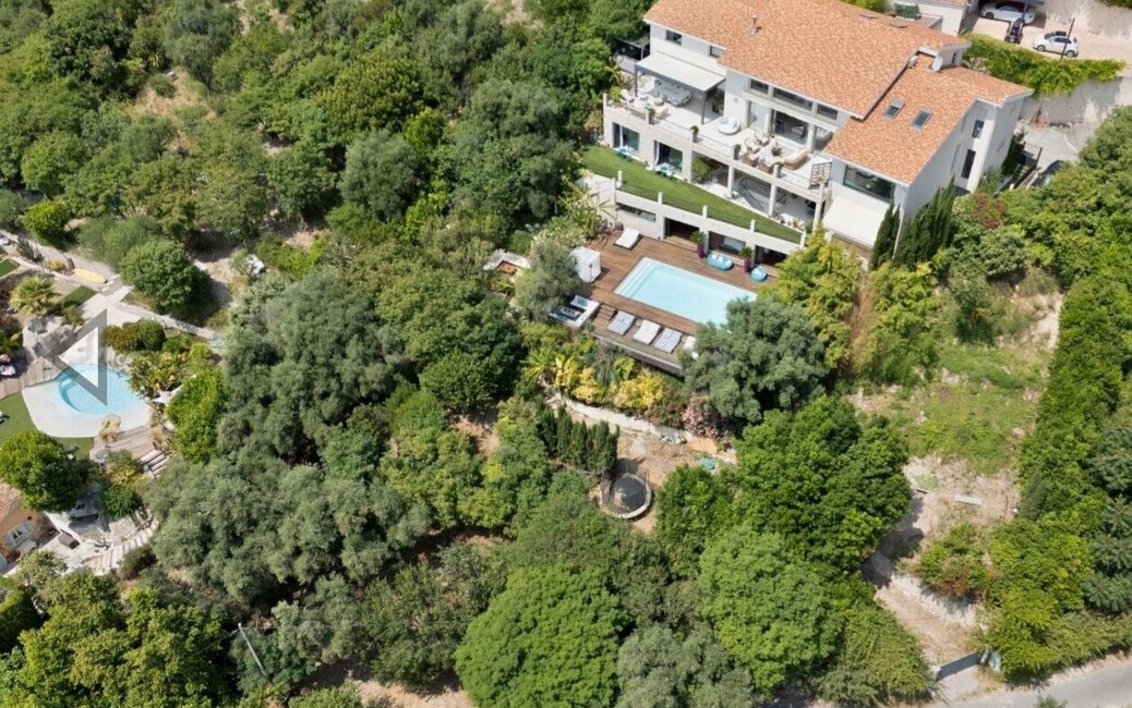 SAINT LAURENT D'EZE - Villa Vue Mer Panoramique - 1