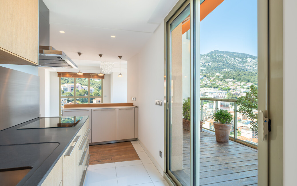 VILLA LES PINS - Jardin Exotique - Attico Duplex con Vista Panor, Moneghetti, Monaco - 5