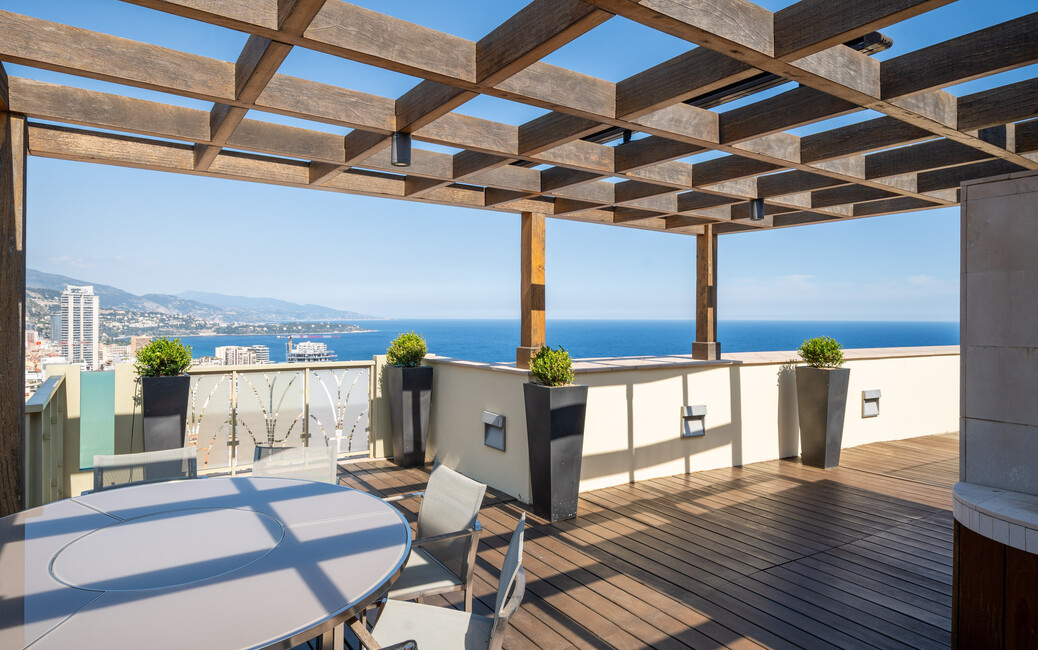 VILLA LES PINS - Jardin Exotique - Attico Duplex con Vista Panor, Moneghetti, Monaco - 15