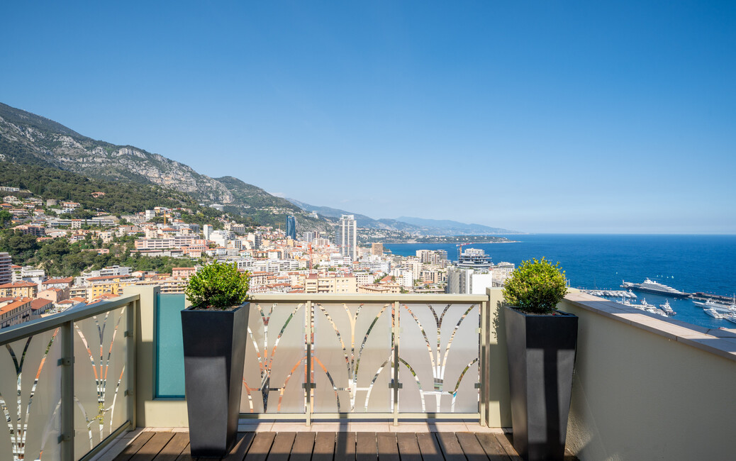 VILLA LES PINS - Jardin Exotique - Attico Duplex con Vista Panor, Moneghetti, Monaco - 20
