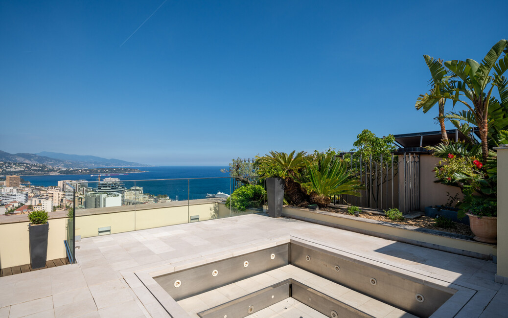 VILLA LES PINS - Jardin Exotique - Attico Duplex con Vista Panor, Moneghetti, Monaco - 19