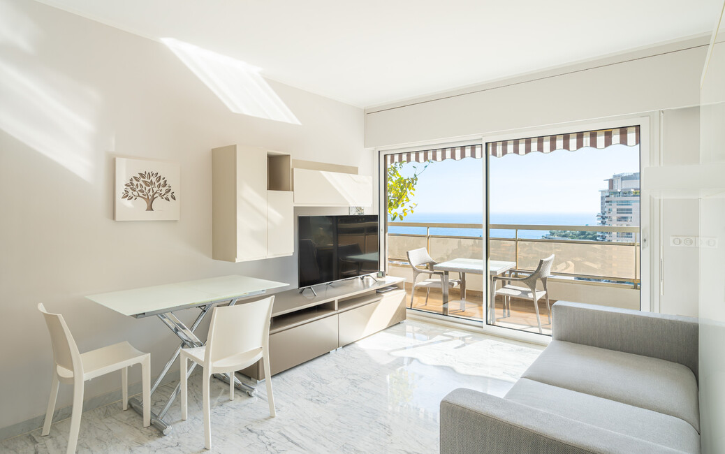 LIGURES - Jardin Exotique - Studio Rénové Vue Mer, Jardin Exotique, Monaco - 1