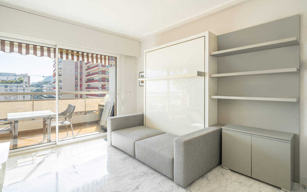 LIGURES - Jardin Exotique - Studio Rénové Vue Mer, Jardin Exotique, Monaco - 2