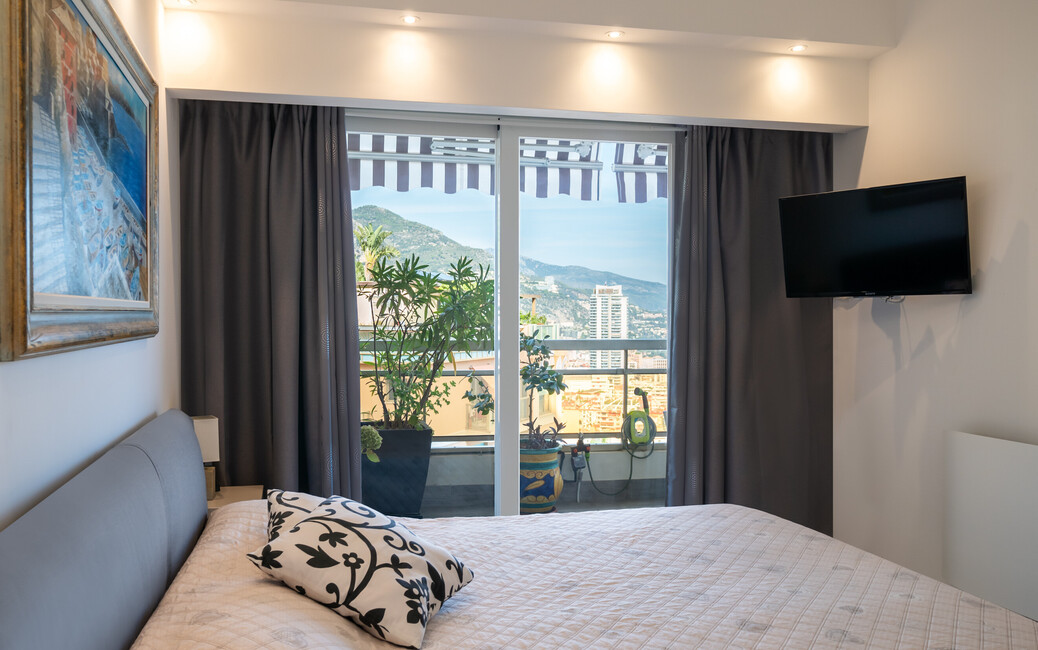 LIGURES - Jardin Exotique - Trilocale Arredato - Vista Mare Pano, Jardin Exotique, Monaco - 6