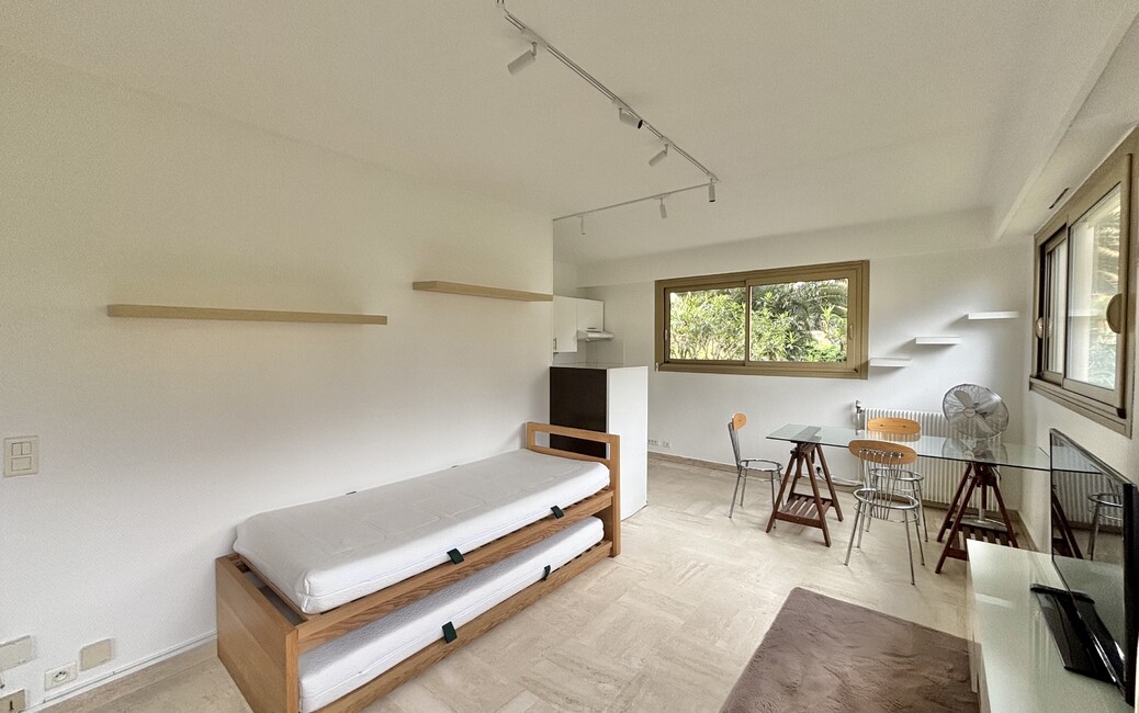 RÉSIDENCE SAINT-MARTIN - Studio Usage Mixte avec Vue sur le Parc - Cap Martin - 2