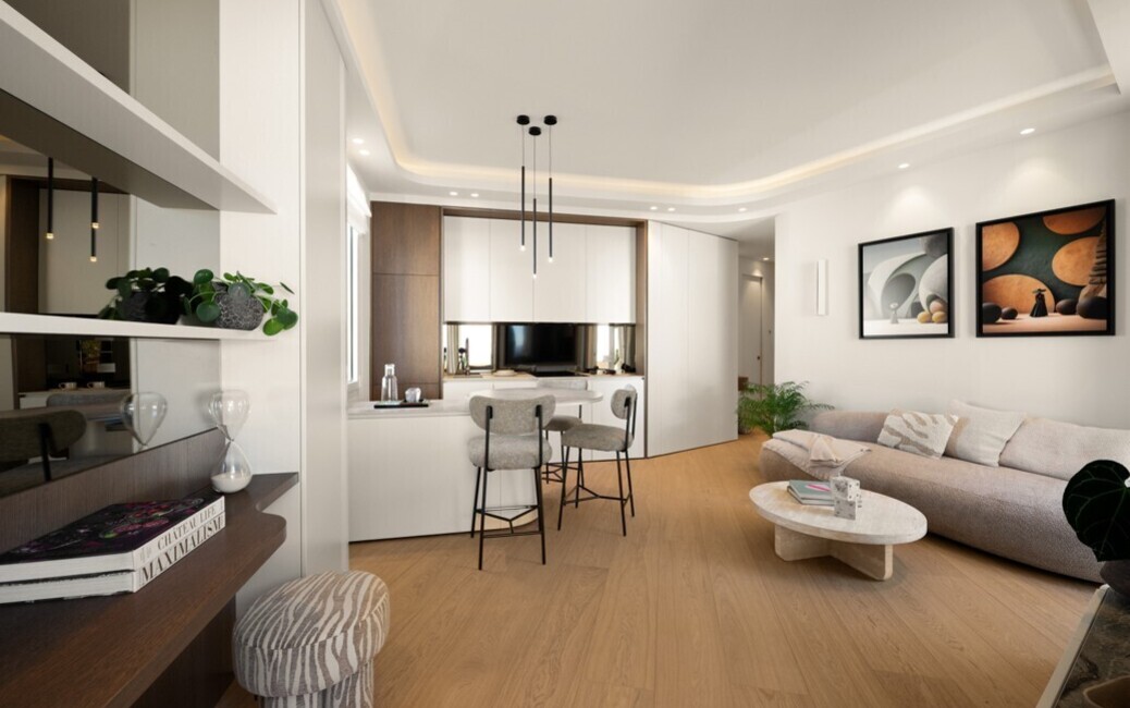 RADIEUSE – La Rousse – Elegant Furnished and Renovated One-Bedro, La Rousse - Saint Roman, Monaco - 3