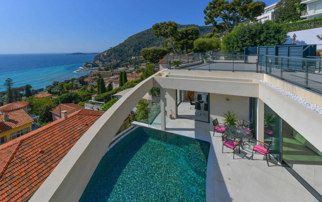 Eze - Californian style  Villa with Sea View - 23